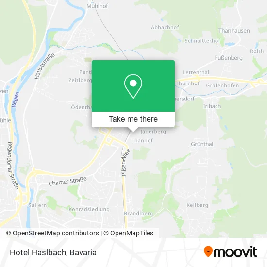 Карта Hotel Haslbach