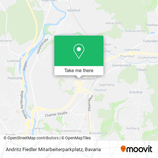 Andritz Fiedler Mitarbeiterparkplatz map