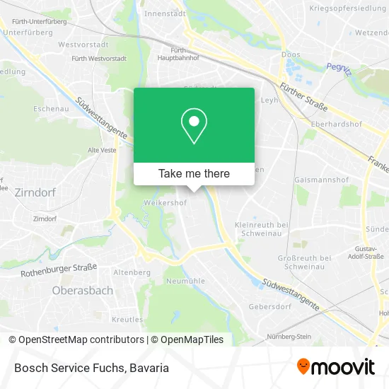 Карта Bosch Service Fuchs