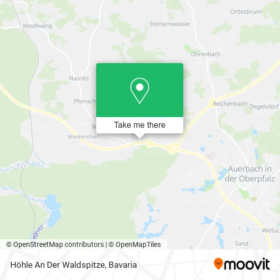 Карта Höhle An Der Waldspitze