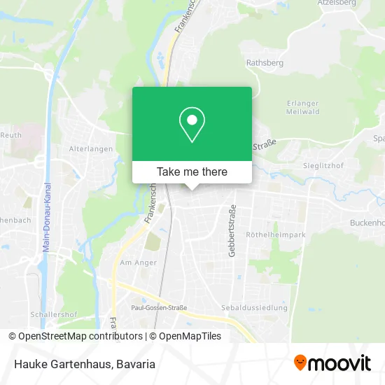 Карта Hauke Gartenhaus
