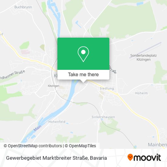 Gewerbegebiet Marktbreiter Straße map