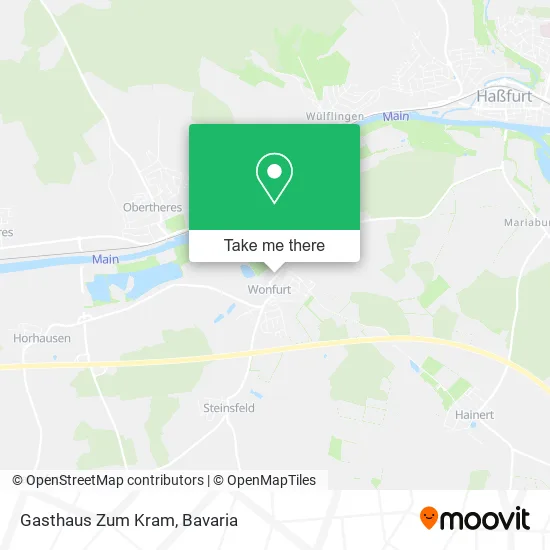 Карта Gasthaus Zum Kram