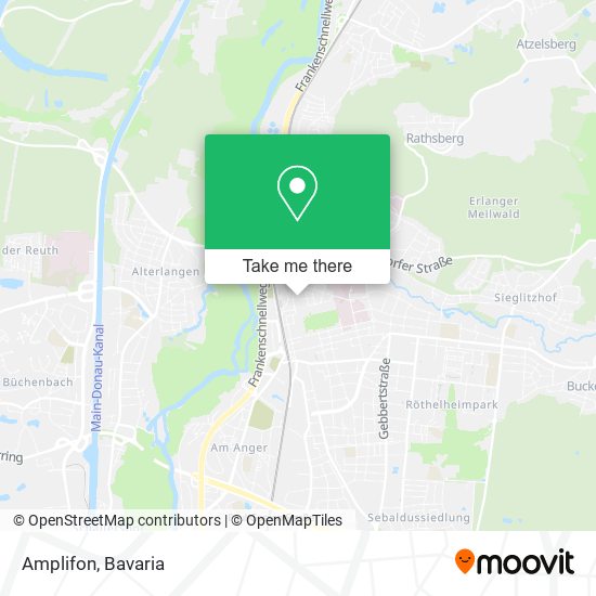 Карта Amplifon