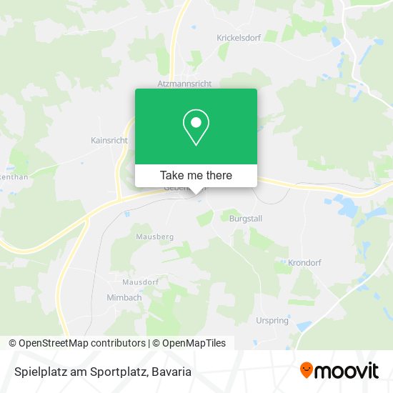Spielplatz am Sportplatz map