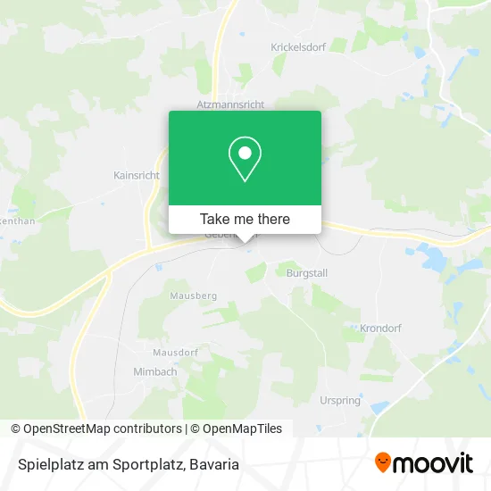 Карта Spielplatz am Sportplatz