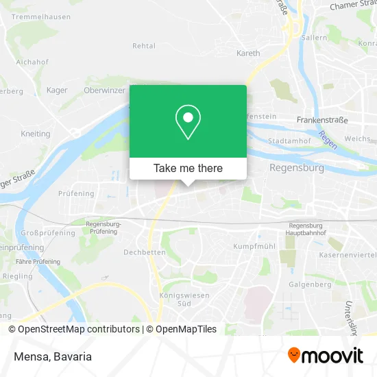 Карта Mensa