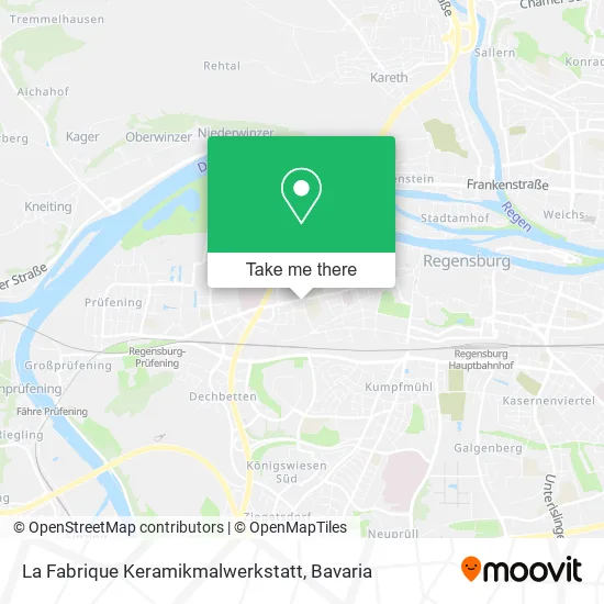 Карта La Fabrique Keramikmalwerkstatt