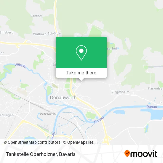 Карта Tankstelle Oberholzner