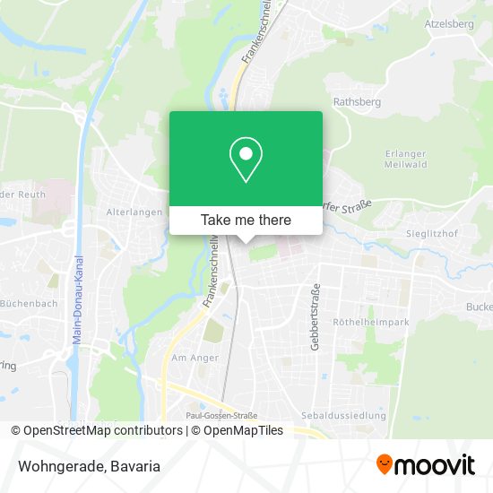 Карта Wohngerade