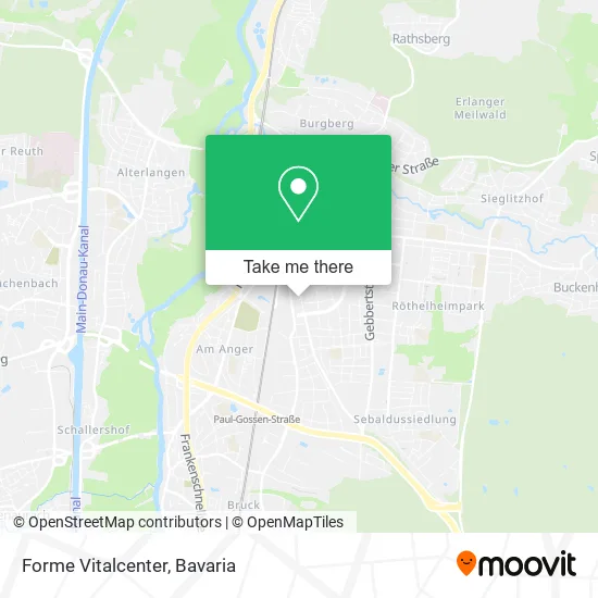 Карта Forme Vitalcenter