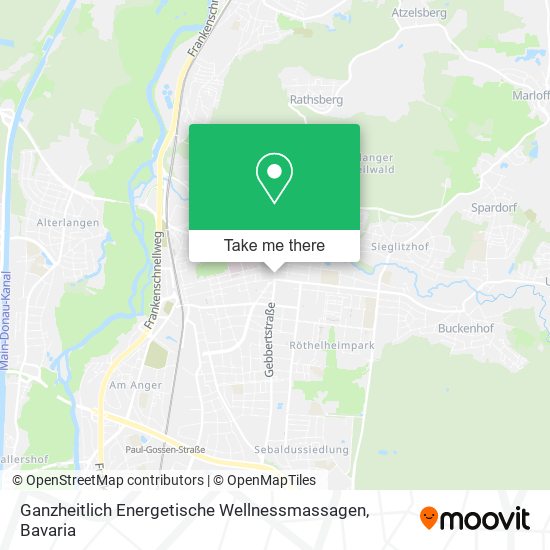 Ganzheitlich Energetische Wellnessmassagen map