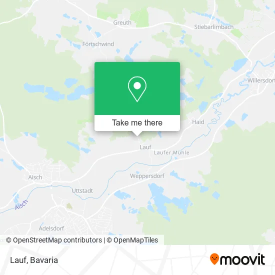 Карта Lauf