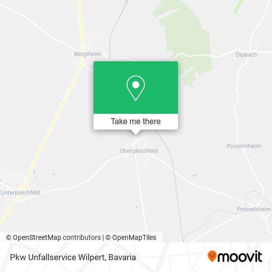 Pkw Unfallservice Wilpert map