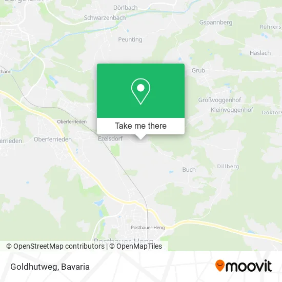 Карта Goldhutweg