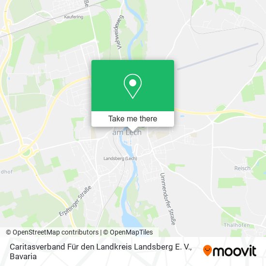 Caritasverband Für den Landkreis Landsberg E. V. map