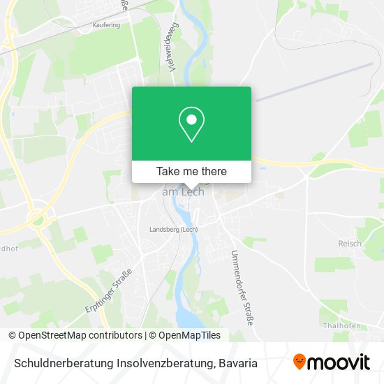 Schuldnerberatung Insolvenzberatung map