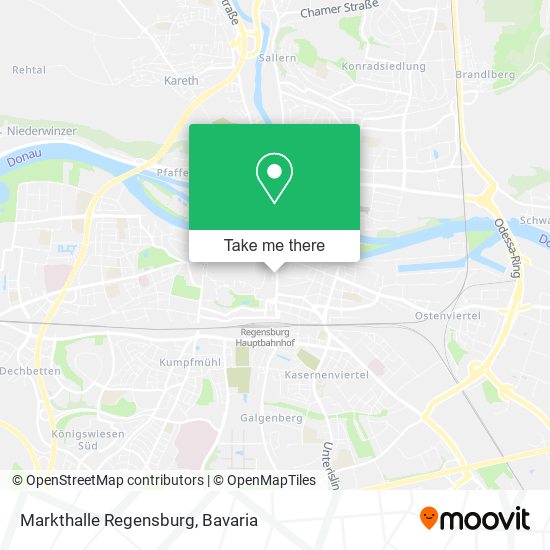 Markthalle Regensburg map