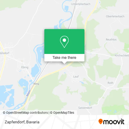 Карта Zapfendorf