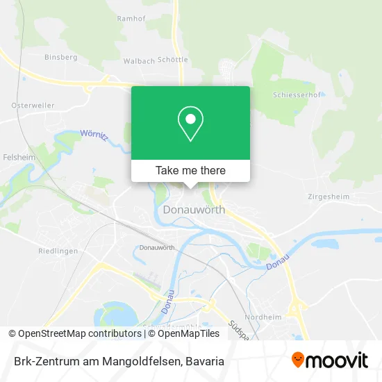 Карта Brk-Zentrum am Mangoldfelsen