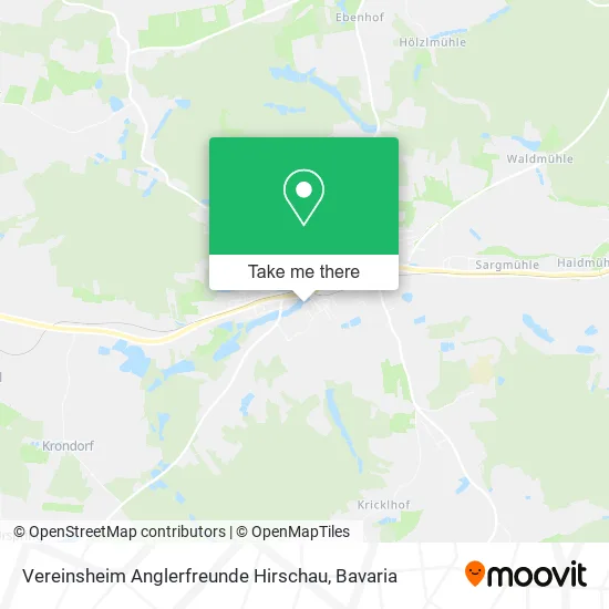 Карта Vereinsheim Anglerfreunde Hirschau