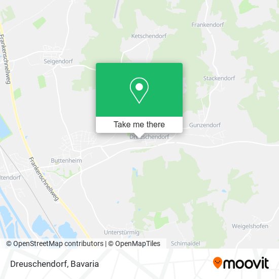 Dreuschendorf map