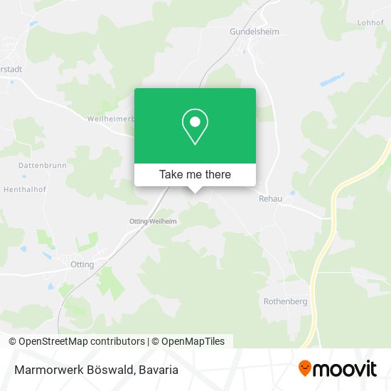 Карта Marmorwerk Böswald