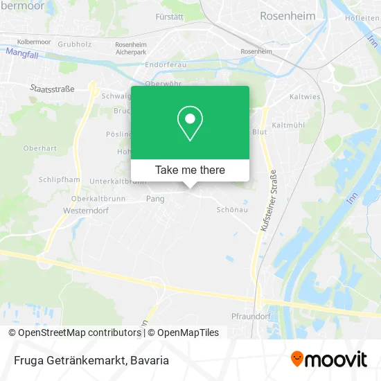 Карта Fruga Getränkemarkt