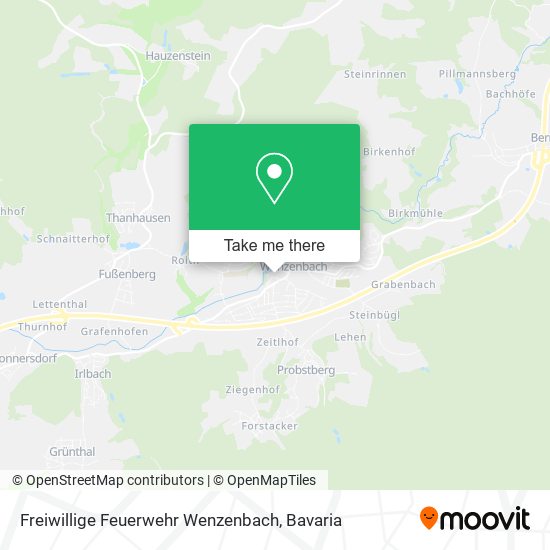 Freiwillige Feuerwehr Wenzenbach map