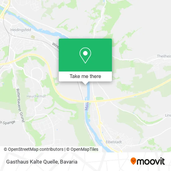 Карта Gasthaus Kalte Quelle