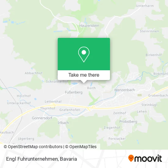 Карта Engl Fuhrunternehmen