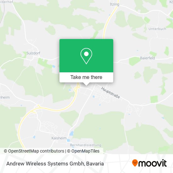 Andrew Wireless Systems Gmbh map