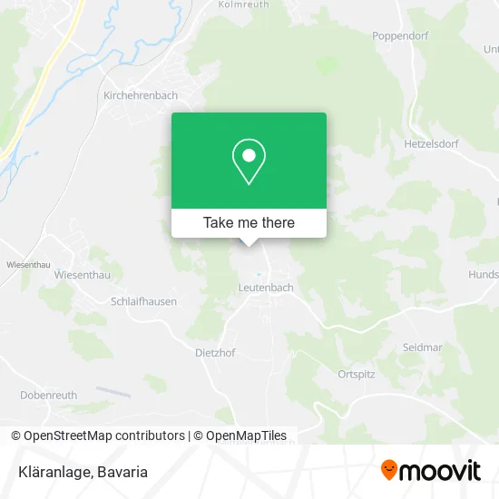 Карта Kläranlage