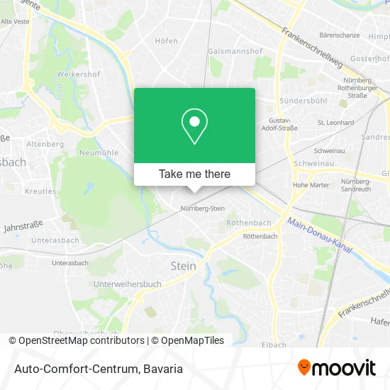 Карта Auto-Comfort-Centrum
