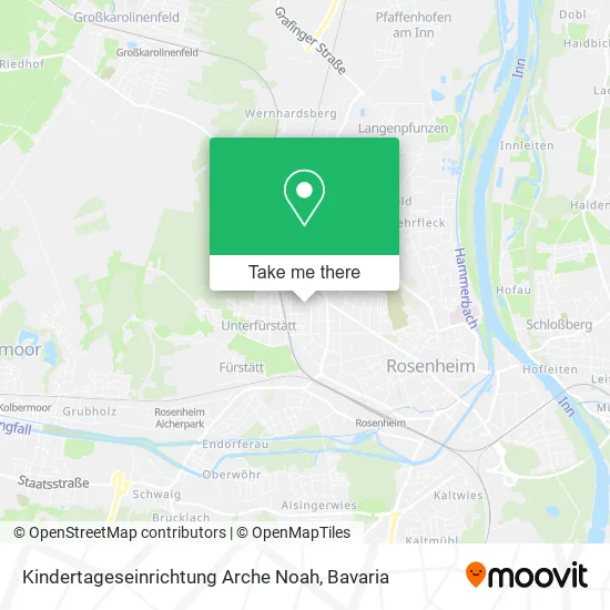 Карта Kindertageseinrichtung Arche Noah