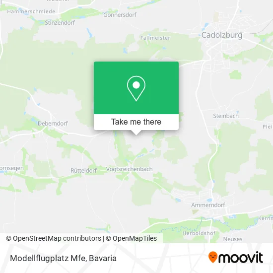 Карта Modellflugplatz Mfe