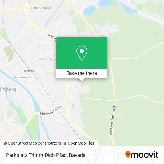 Parkplatz Trimm-Dich-Pfad map