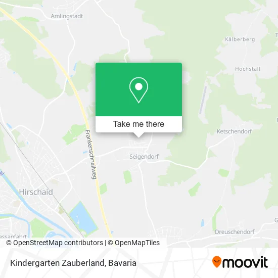 Карта Kindergarten Zauberland