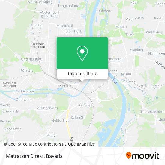 Карта Matratzen Direkt