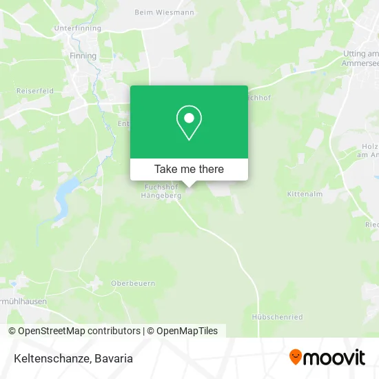 Карта Keltenschanze