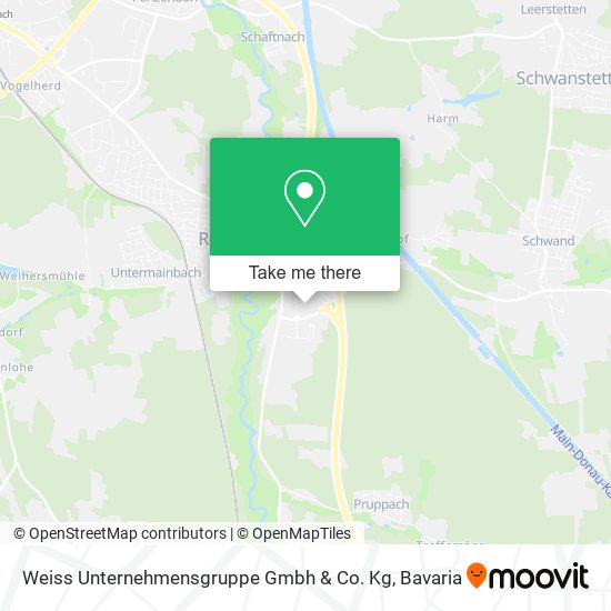 Weiss Unternehmensgruppe Gmbh & Co. Kg map