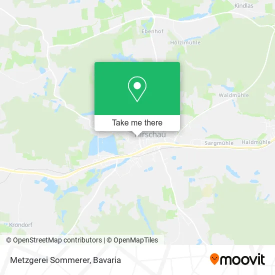 Карта Metzgerei Sommerer