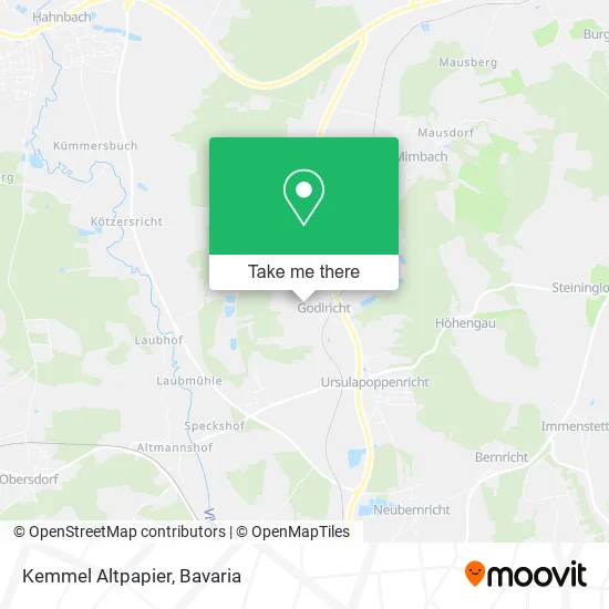 Карта Kemmel Altpapier