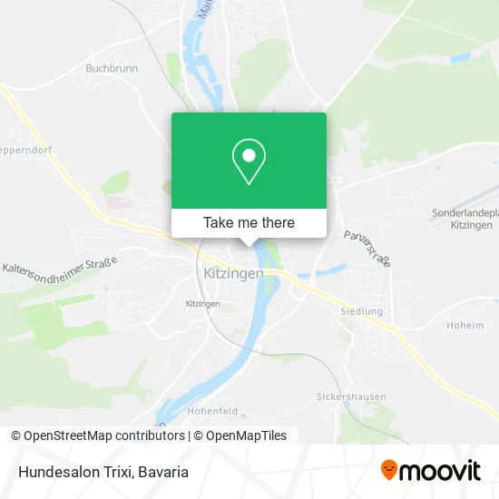 Карта Hundesalon Trixi