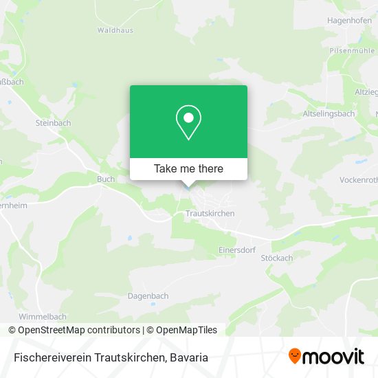 Fischereiverein Trautskirchen map