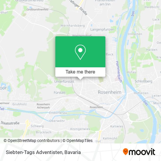 Карта Siebten-Tags Adventisten