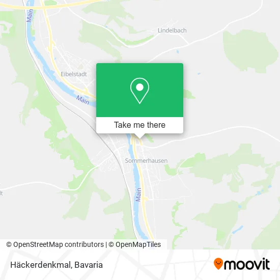 Карта Häckerdenkmal