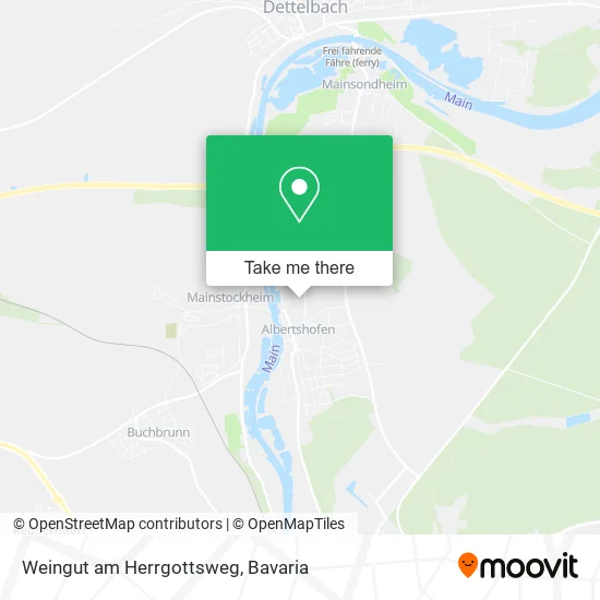Карта Weingut am Herrgottsweg