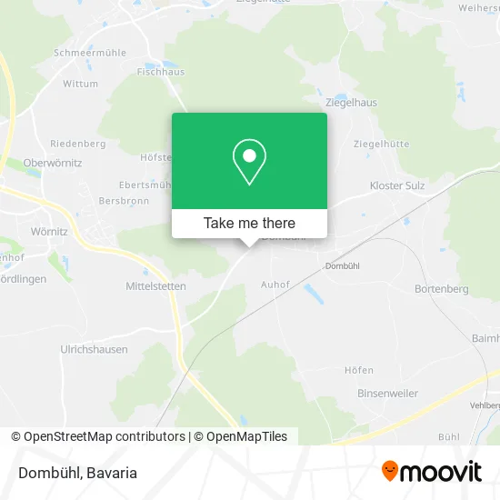 Карта Dombühl