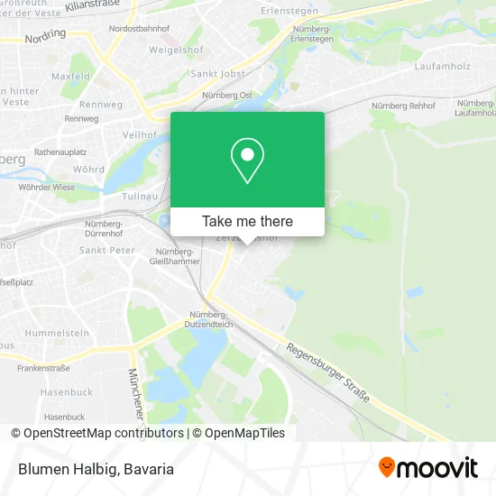Blumen Halbig map